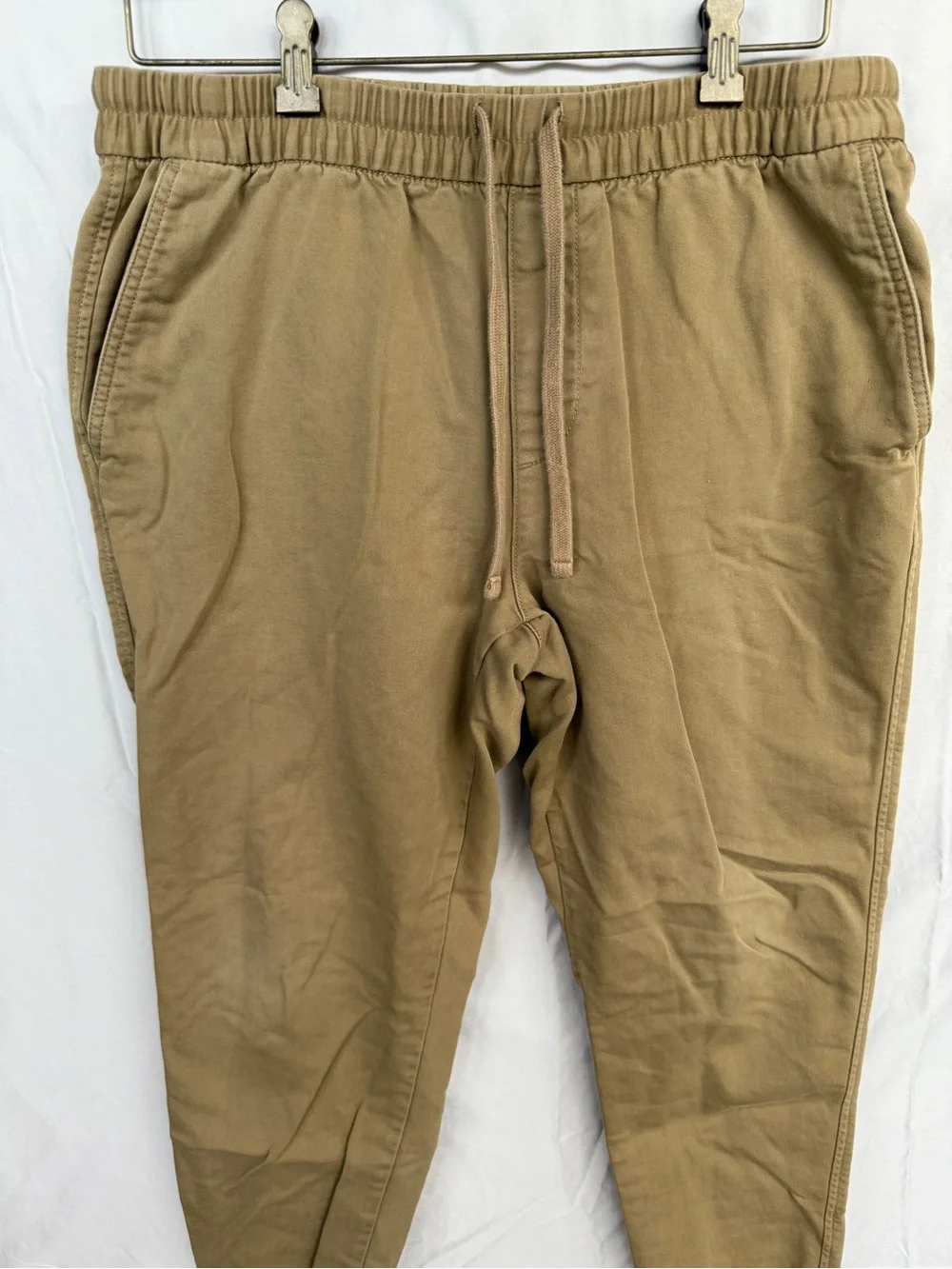 Banana Republic Men's Casual Drawstring Pants in Tan